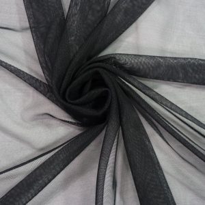 پارچه تور کش مشکی
