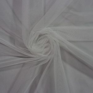 پارچه تور کش سفید