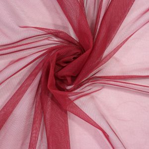 پارچه تور کش زرشکی