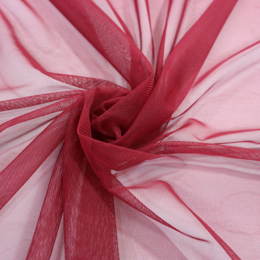 IMG_5916 پارچه تور کش زرشکی