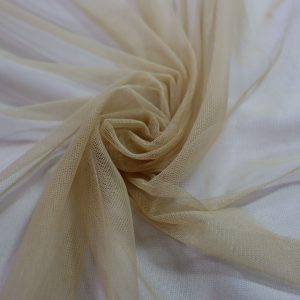 پارچه تور کش کرم