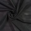 پارچه تور دو بر کش (حریر کش) رنگ مشکی