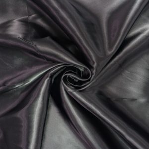 پارچه ساتن مات (فرانسه) رنگ مشکی