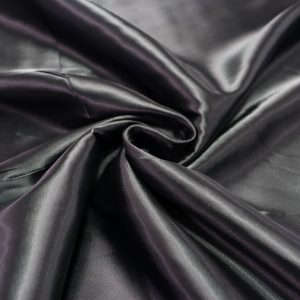 پارچه ساتن مات (فرانسه) رنگ مشکی