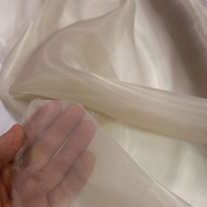 پارچه حریر سیدان رنگ کرم موکا