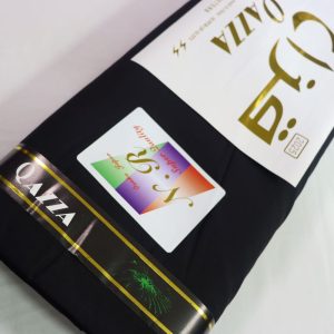 پارچه تترون قزاع (دوشین) رنگ مشکی