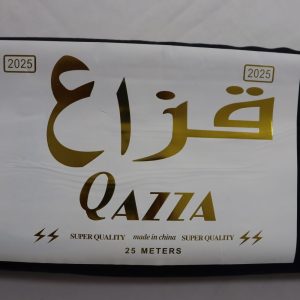 پارچه تترون قزاع (دوشین) رنگ مشکی