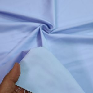 پارچه تترون قزاع (دوشین) رنگ آسمانی