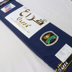 پارچه تترون قزاع (دوشین) رنگ سرمه ای