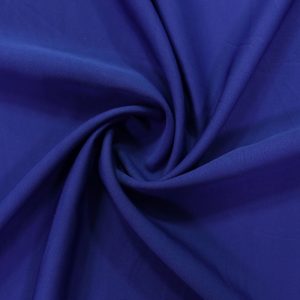 پارچه کرپ سوپر مازراتی (باربی چینی) رنگ آبی کاربنی