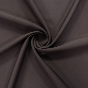 پارچه کرپ سوپر مازراتی (باربی چینی) رنگ قهوه ای سوخته سیر