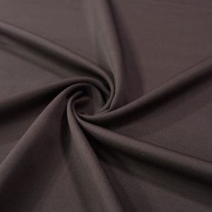 پارچه کرپ سوپر مازراتی (باربی چینی) رنگ قهوه ای سوخته سیر