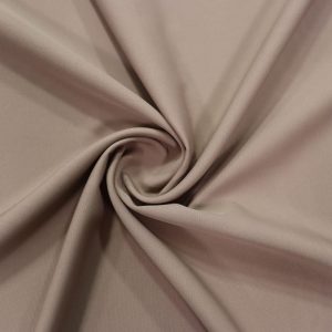 پارچه کرپ سوپر مازراتی (باربی چینی) رنگ کرم نسکافه ای سیر