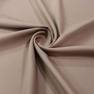 پارچه کرپ سوپر مازراتی (باربی چینی) رنگ کرم نسکافه ای سیر