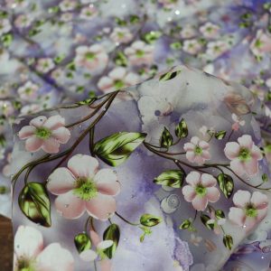 پارچه نخی نگین‌دار طرح یک رنگ یک