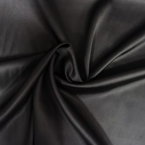 پارچه ساتن سیلک (ابریشم) رنگ مشکی