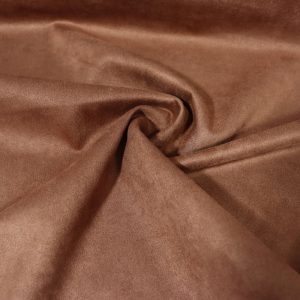 پارچه مخمل سوییت رنگ آجری قهوه ای